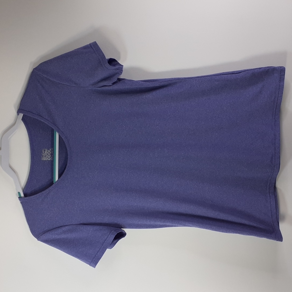 Weatherproof Ladies Size L Short Sleeve Scoop Neck Tee 32° Cool - Picture 1 of 12